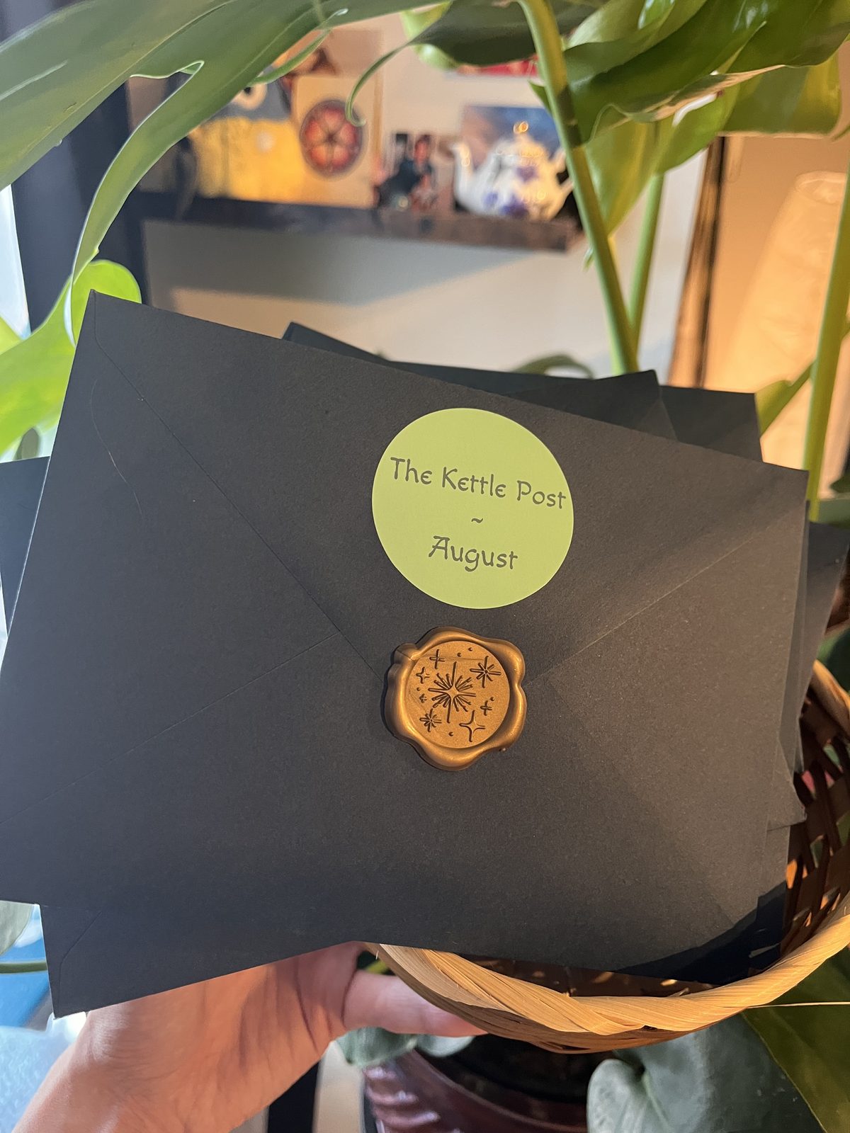 Navy Kettle Post envelopes